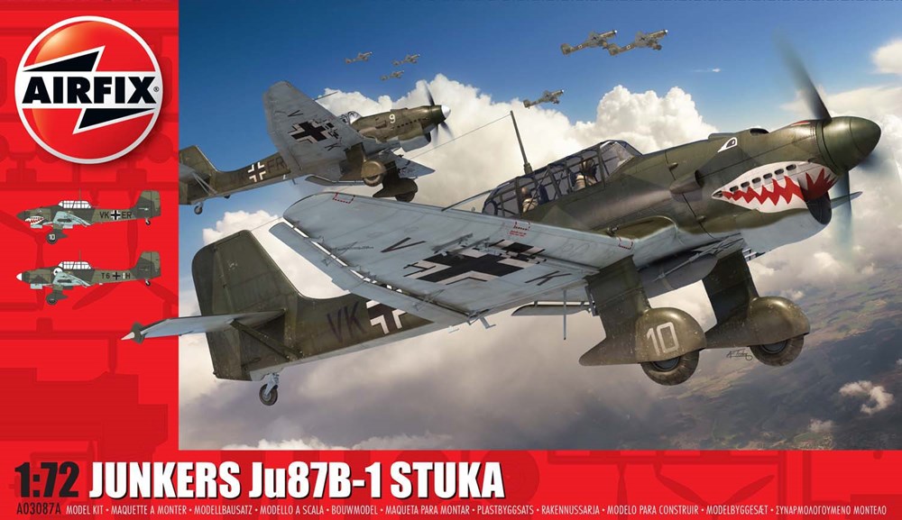 Airfix A03087A 1:72 Junkers Ju87 B-1 Stuka