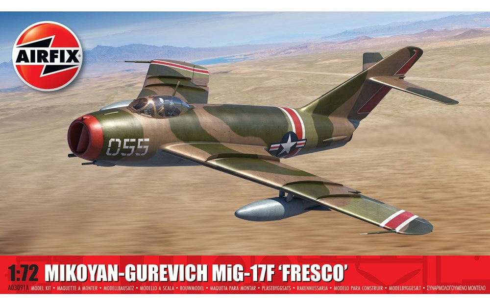 Airfix A03091A 1:72 Mikoyan-Gurevich MiG-17F