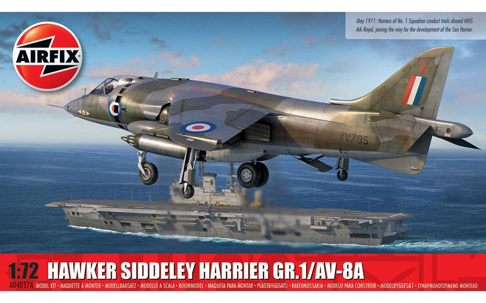 Airfix A04057A 1:72 Hawker Siddeley Harrier GR.1/AV-8A