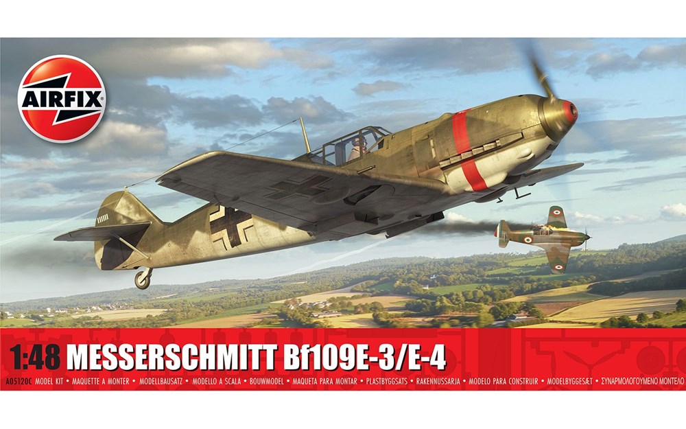 Airfix A05120C 1:48 Messerschmitt Bf109E-3 E-4