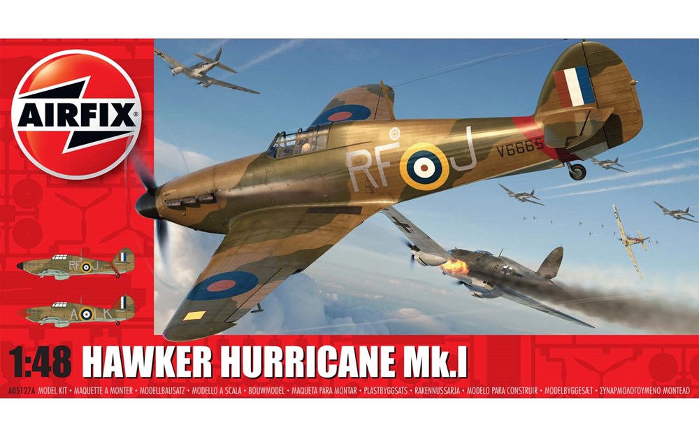 Airfix A05127A 1:48 Hawker Hurricane Mk.I