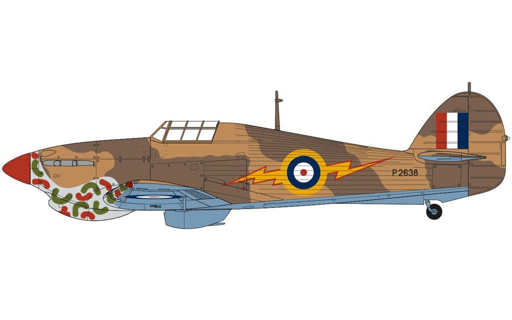 Airfix A05129 1:48 Hawker Hurricane Mk.1 Tropical