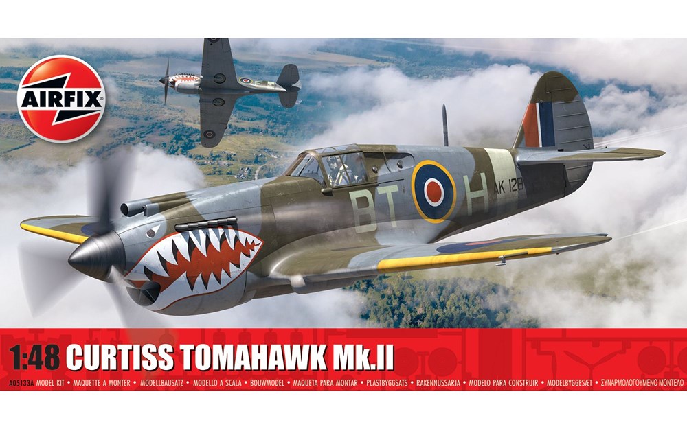 Airfix A05133A 1:48 Curtiss Tomahawk Mk.II