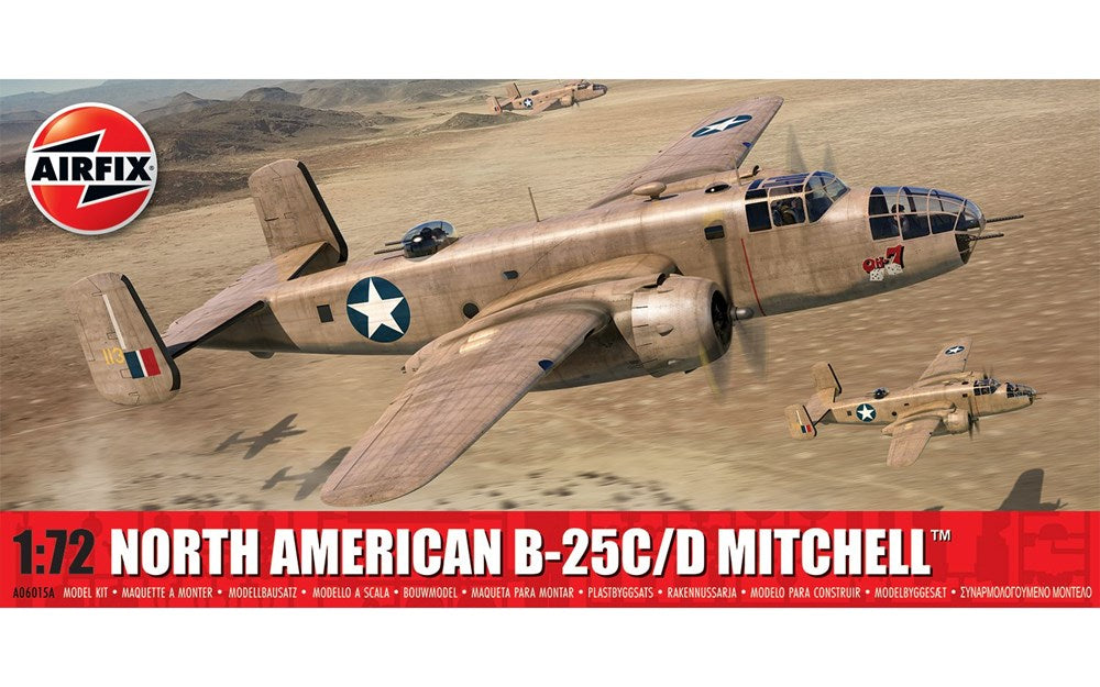 Airfix A06015A 1:72 North American B-25C/D Mitchell