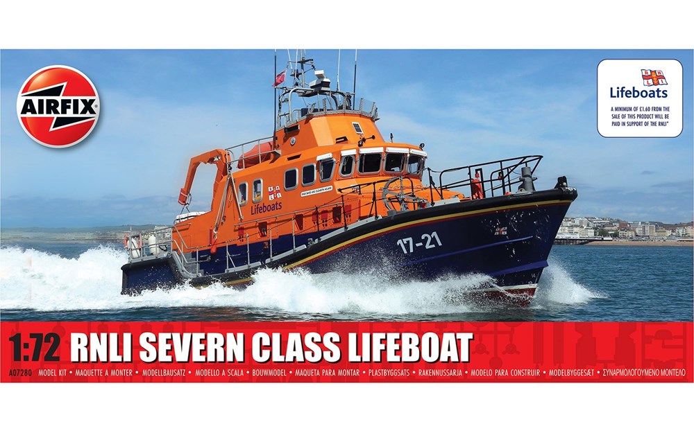 Airfix A07280 1:72 RNLI Severn Class Lifeboat