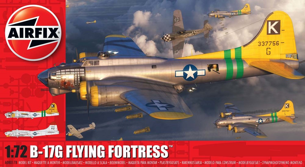 Airfix A08017B 1:72 Boeing B17G Flying Fortress