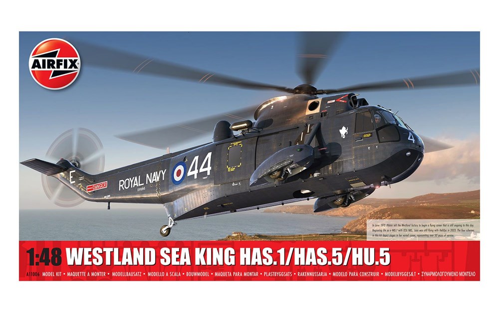 Airfix A11006 1:48 Westland Sea King HAS.1/HAS.2/HAS.5/HU.5