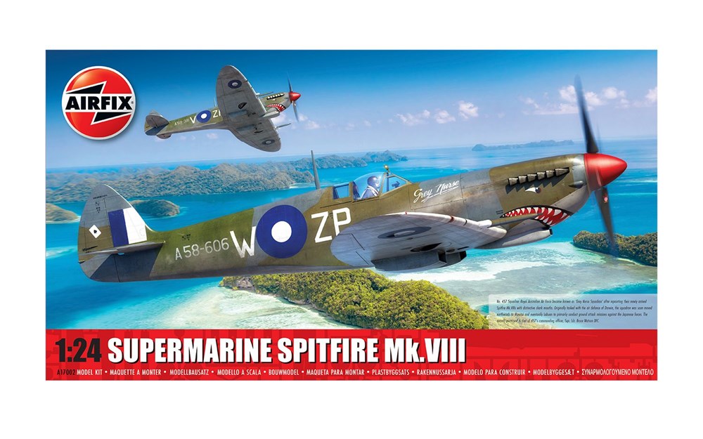 Airfix A17002 1:24 Supermarine Spitfire MK VIII