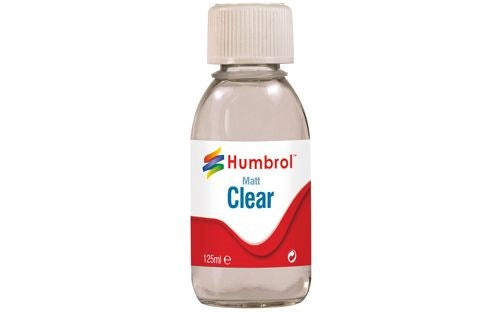 Humbrol AC7434 Clear Matt Varnish - 125ml Bottle