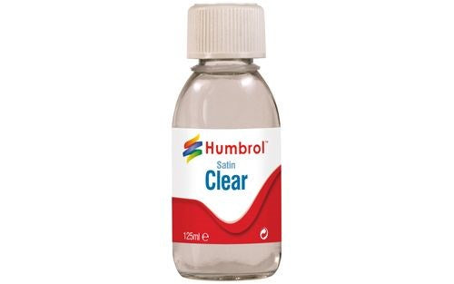Humbrol AC7435 Clear Satin Varnish - 125ml Bottle