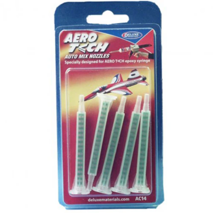 Deluxe Materials AC14 Aero Tech Auto Mix Nozzle 5 Pack