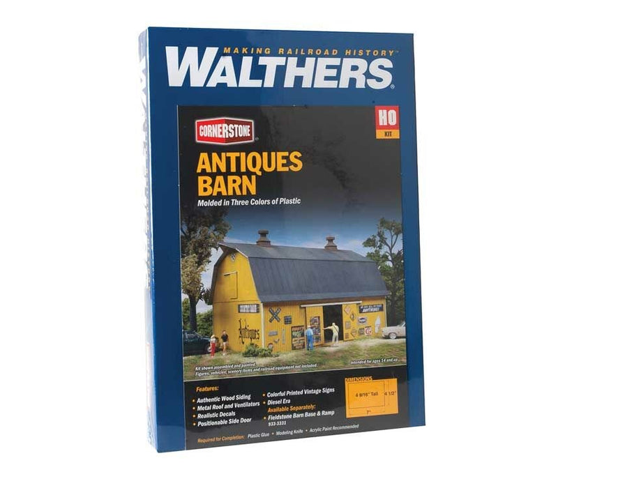 Walthers Cornerstone 933-3339 HO Antiques Barn Kit