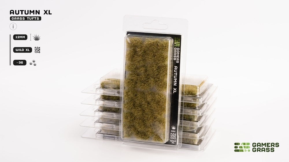 Gamers Grass 12mm Autumn XL Tufts - Wild