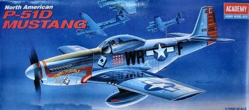 Academy 12485 1:72 North American P-51D Mustang
