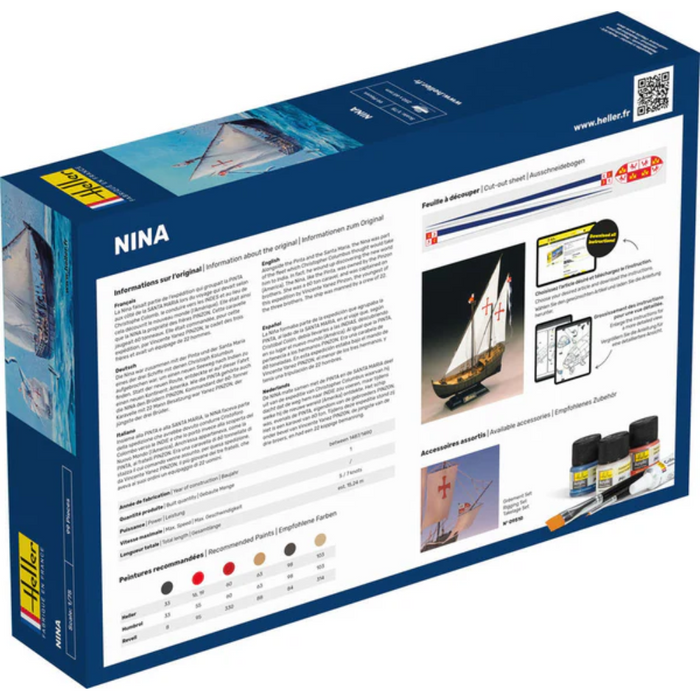 Heller 56815 1:75 STARTER KIT Nina (Dented Box)