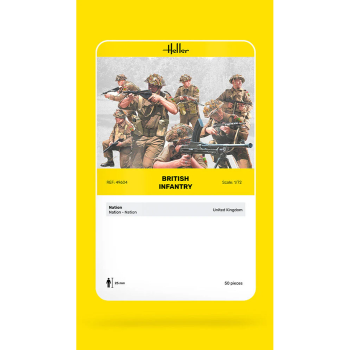 Heller 49604 1:72 British Infantry