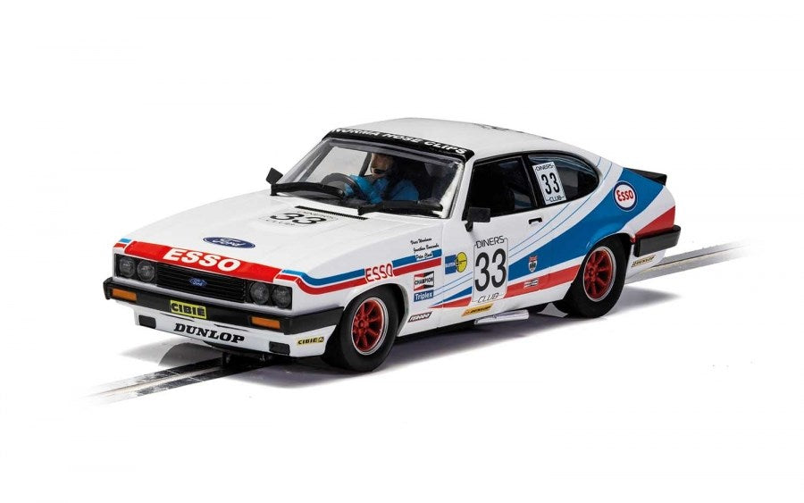 Scalextric C4222 Ford Capri MKIII Spa 24hrs 1981