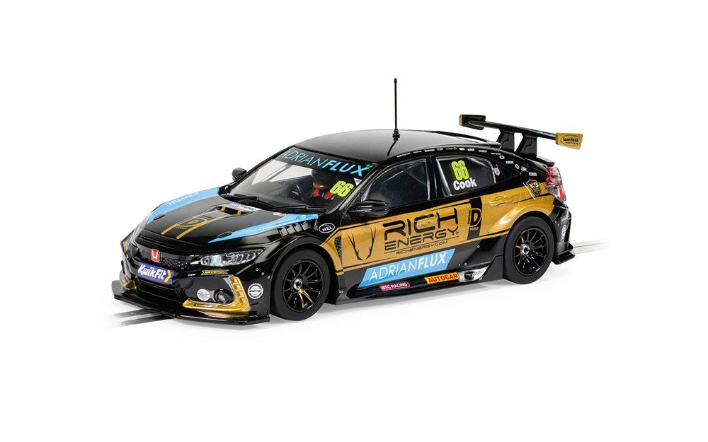 Scalextric C4409 Honda Civic FK8 Type R - BTCC 2022 - BTC Racing Josh Cook