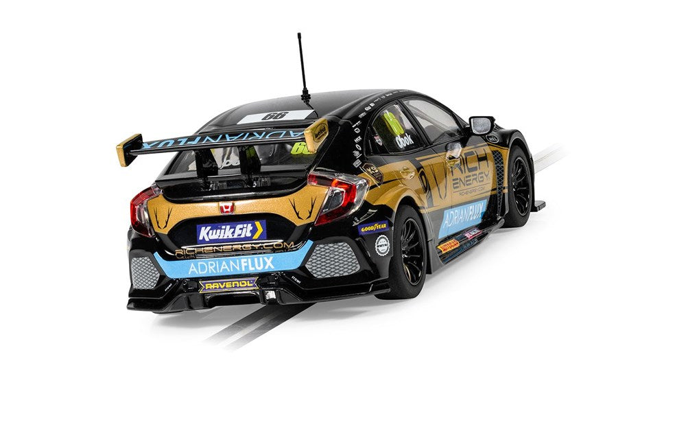 Scalextric C4409 Honda Civic FK8 Type R - BTCC 2022 - BTC Racing Josh Cook