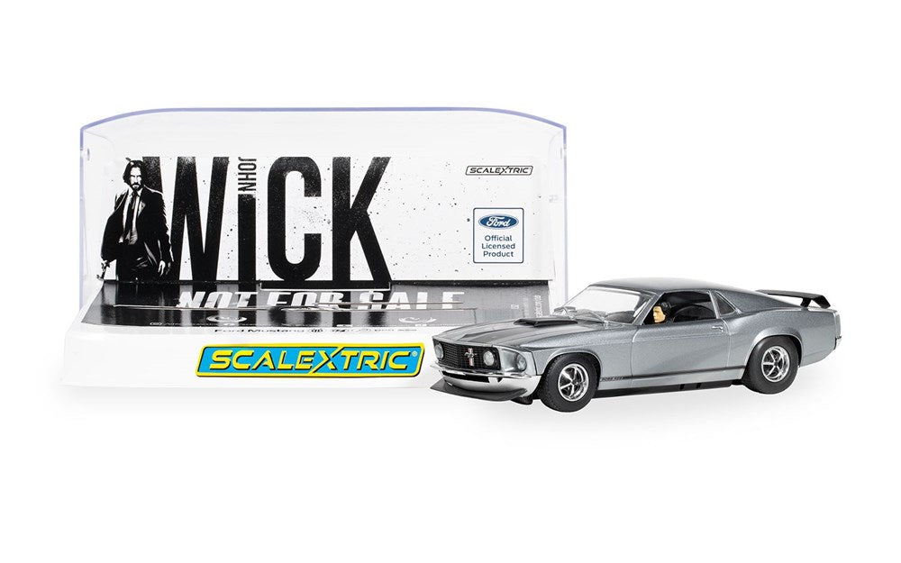 Scalextric C4497 Ford Mustang BOSS 429 - John Wick Chapter 1