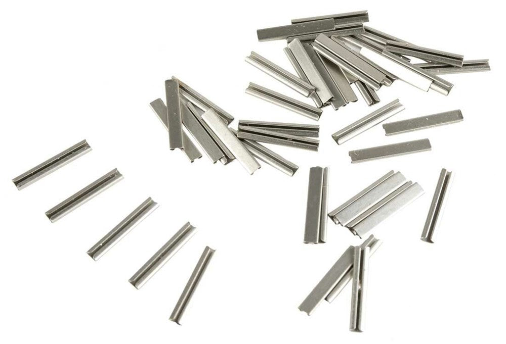 Walthers Track 948-70102 HO Code 70 Nickel-Silver Rail Joiners pkg(48)