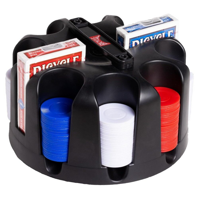 Bicycle Revolving Poker Chip Rack