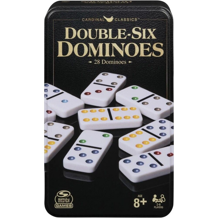 Cardinal Dominoes D6 Coloured