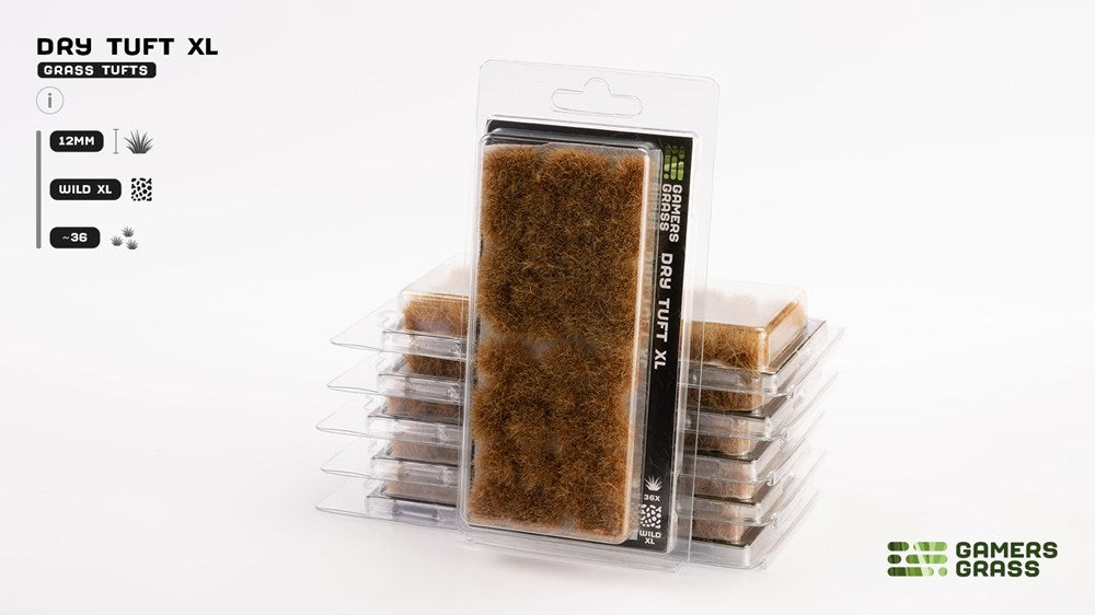 Gamers Grass 12mm Dry XL Tufts - Wild