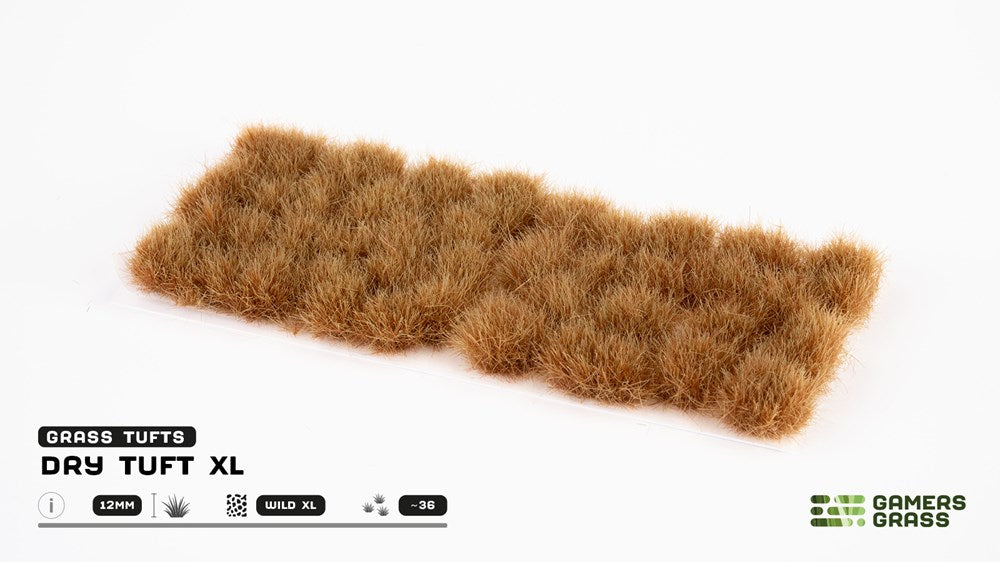 Gamers Grass 12mm Dry XL Tufts - Wild