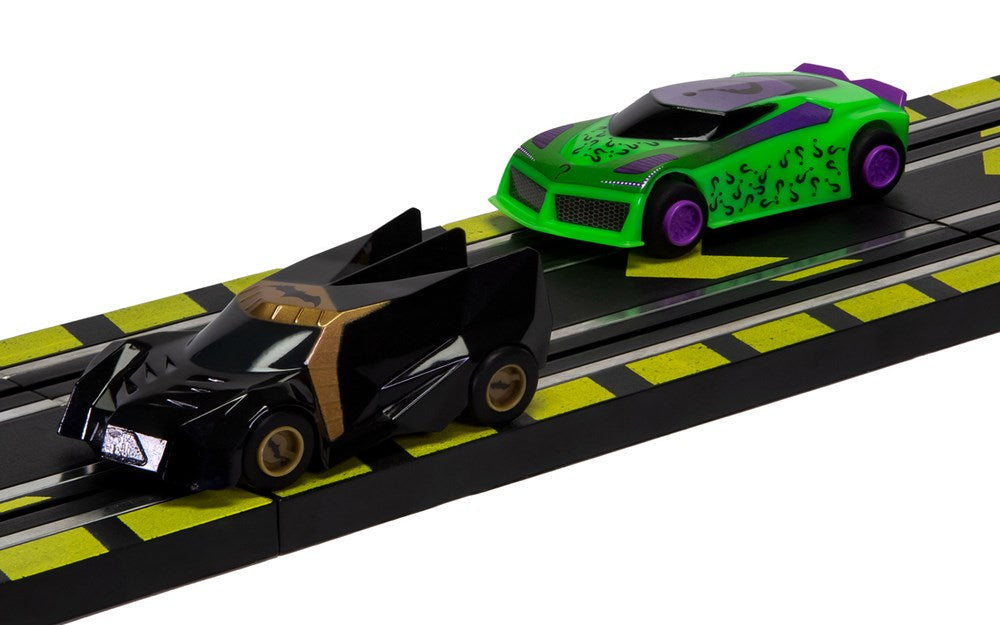 Micro Scalextric G1170 Batman vs The Riddler Set Battery Powered Race Set