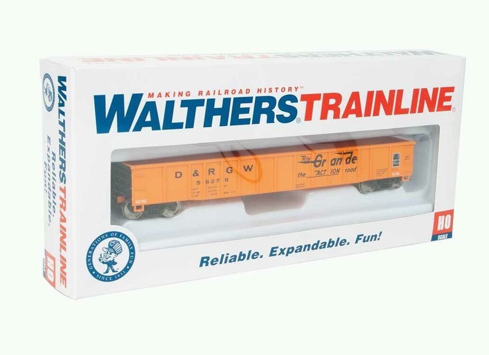 Walthers Trainline 931-1861 HO Gondola - Ready to Run - Denver & Rio Grande Western(TM)