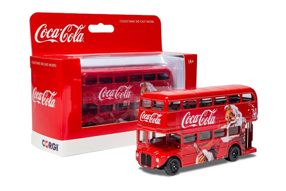 Corgi GS82331 1:64 Coca-Cola Christmas London Bus