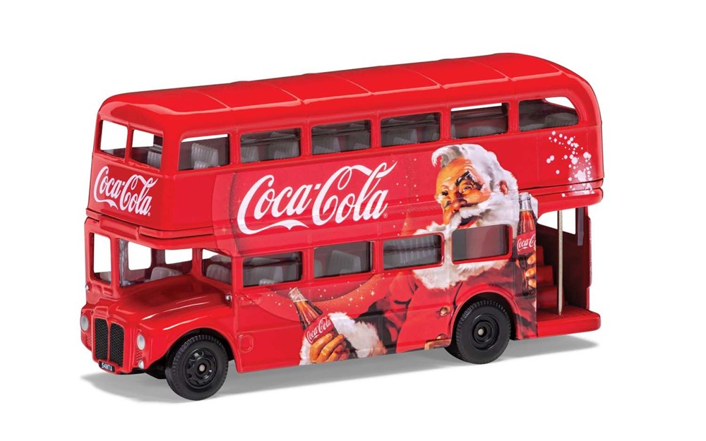 Corgi GS82331 1:64 Coca-Cola Christmas London Bus