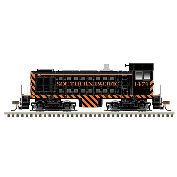 Atlas 10003824 HO Alco S4 - Master(R) Silver - Southern Pacific 1474 (black, orange)