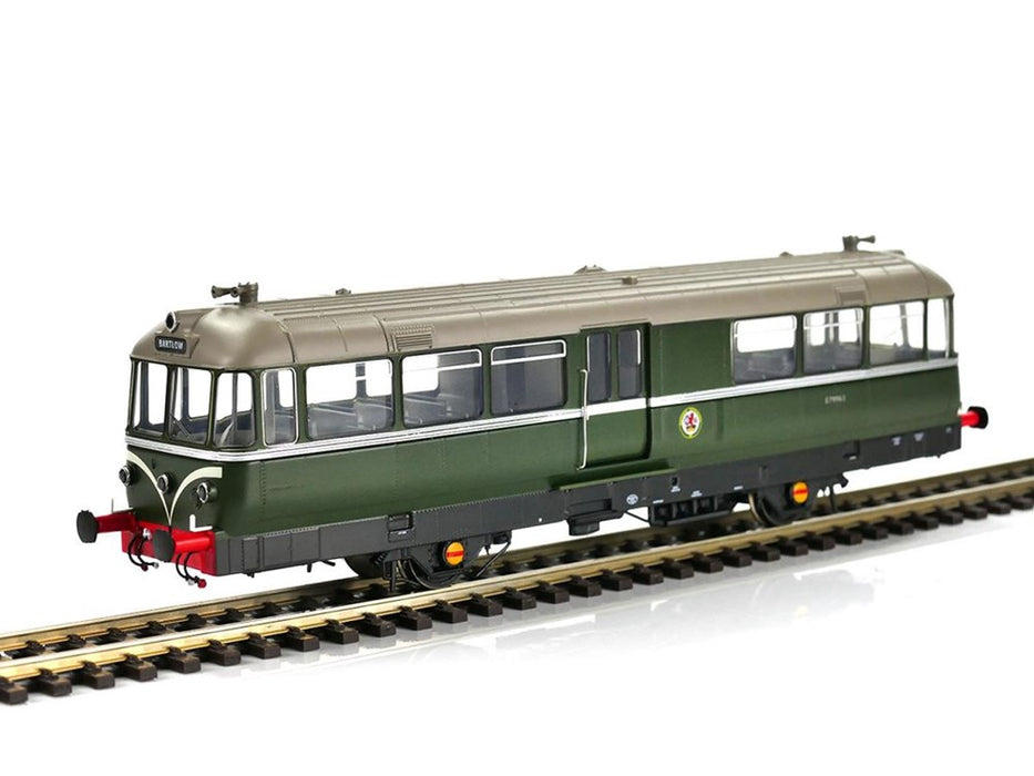 Heljan 8707 OO W&M Railbus - BR Green E79963 (speed whiskers)