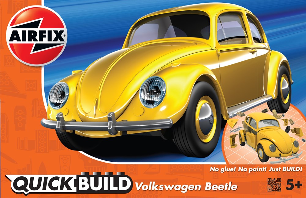 Airfix J6023 QUICKBUILD VW Beetle yellow