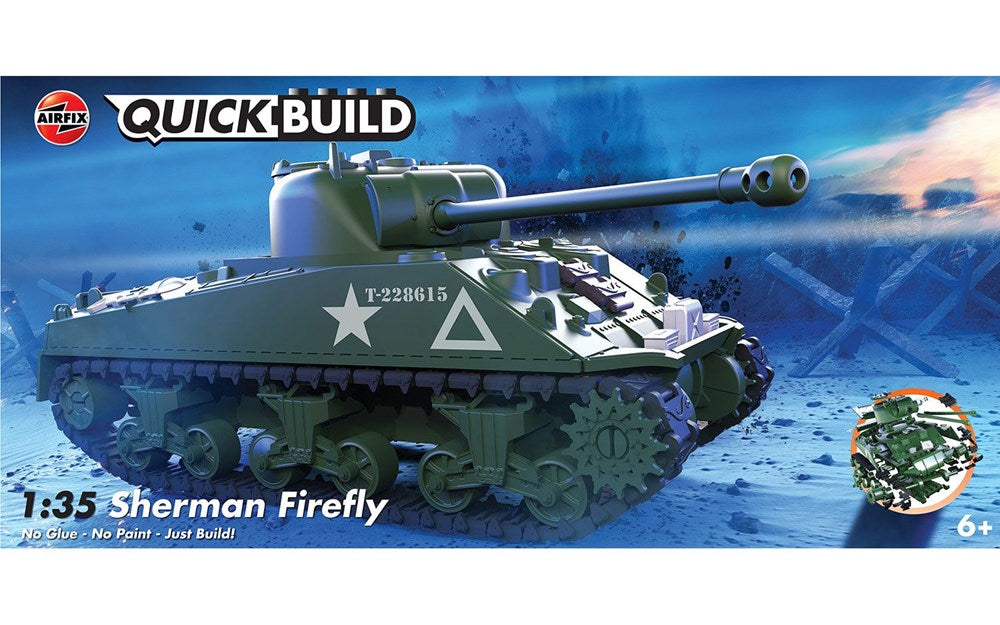 Airfix J6042 QUICKBUILD Scale 1:35 Sherman Firefly