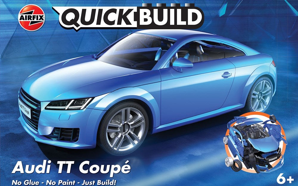 Airfix J6034 QUICKBUILD Audi TT Coupe - Blue