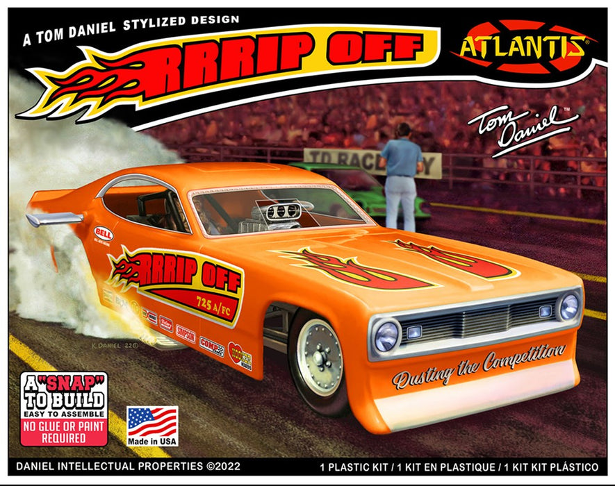 Atlantis Models M8277 1:32 Tom Daniel RRRIP OFF Funny Car