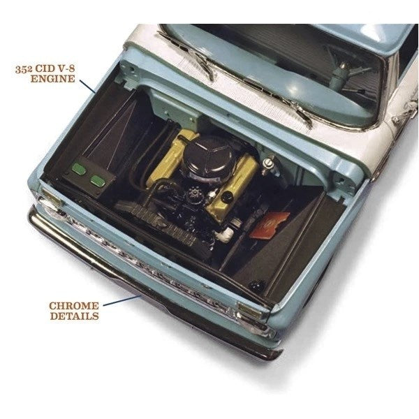 Moebius Models 1234 1:25 1965 F-100 Ford Custom Cab Styleside Pickup