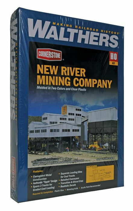 Walthers Cornerstone 933-3017 HO New River Mining Company Kit