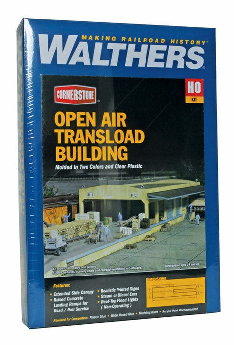 Walthers Cornerstone 933-2918 HO Open Air Transload Building Kit
