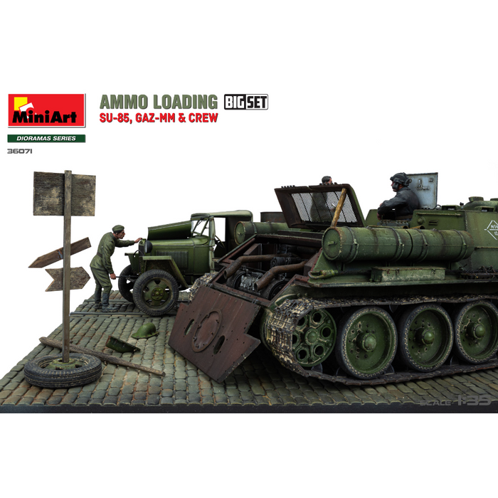 MiniArt 36071 1:35 Ammo Loading (SU-85,GAZ-MM&Crew). Big Set