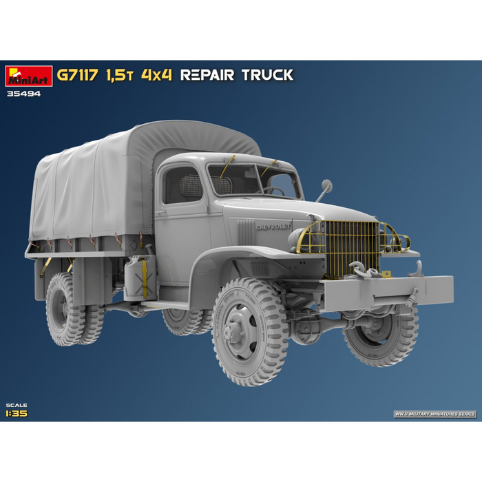 MiniArt 35494 1:35 G7117 1,5t 4x4 Repair Truck