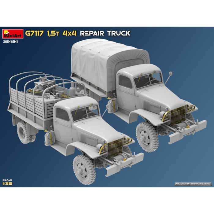 MiniArt 35494 1:35 G7117 1,5t 4x4 Repair Truck