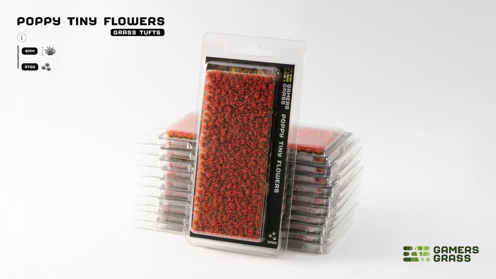 Gamers Grass Poppy Tiny Flowers