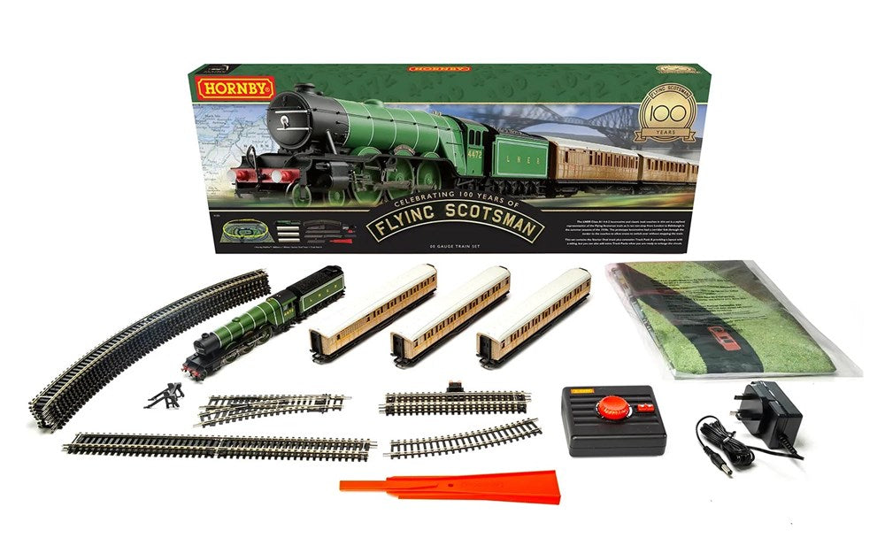 Hornby R1255 OO Flying Scotsman Train Set - 100 Years Edition