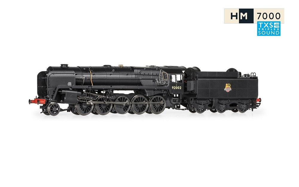 Hornby R30132TXS OO BR, Class 9F, 2-10-0, 92002 - Era 4 (Sound Fitted)