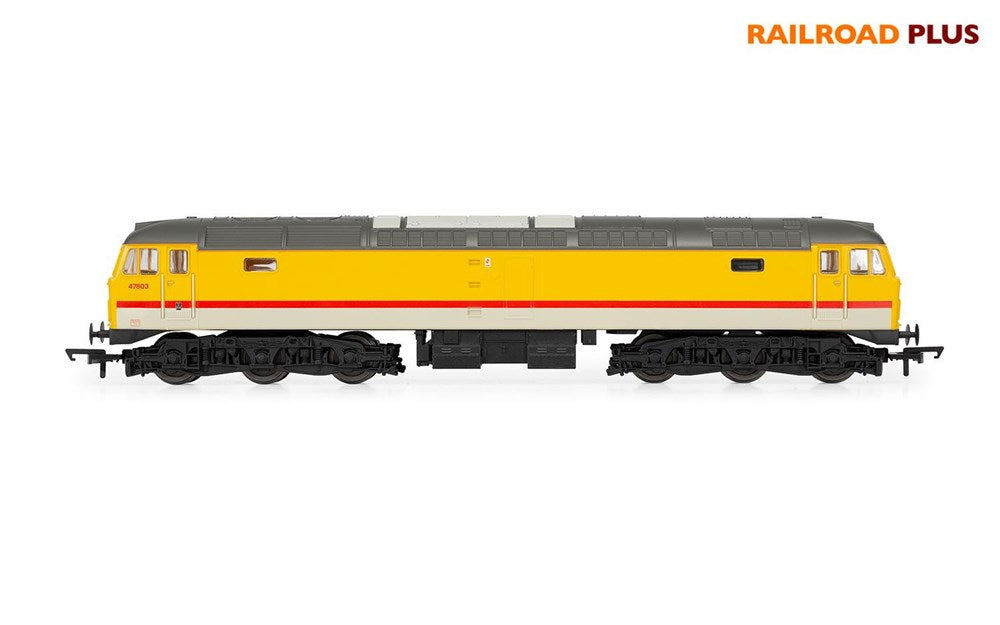 Hornby R30186 OO RailRoad Plus BR Infrastructure Class 47 Co-Co 47803 - Era 8