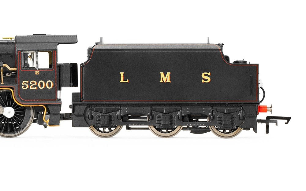 Hornby R30224 OO LMS, Stanier 5MT 'Black 5', 4-6-0, 5200 - Era 3